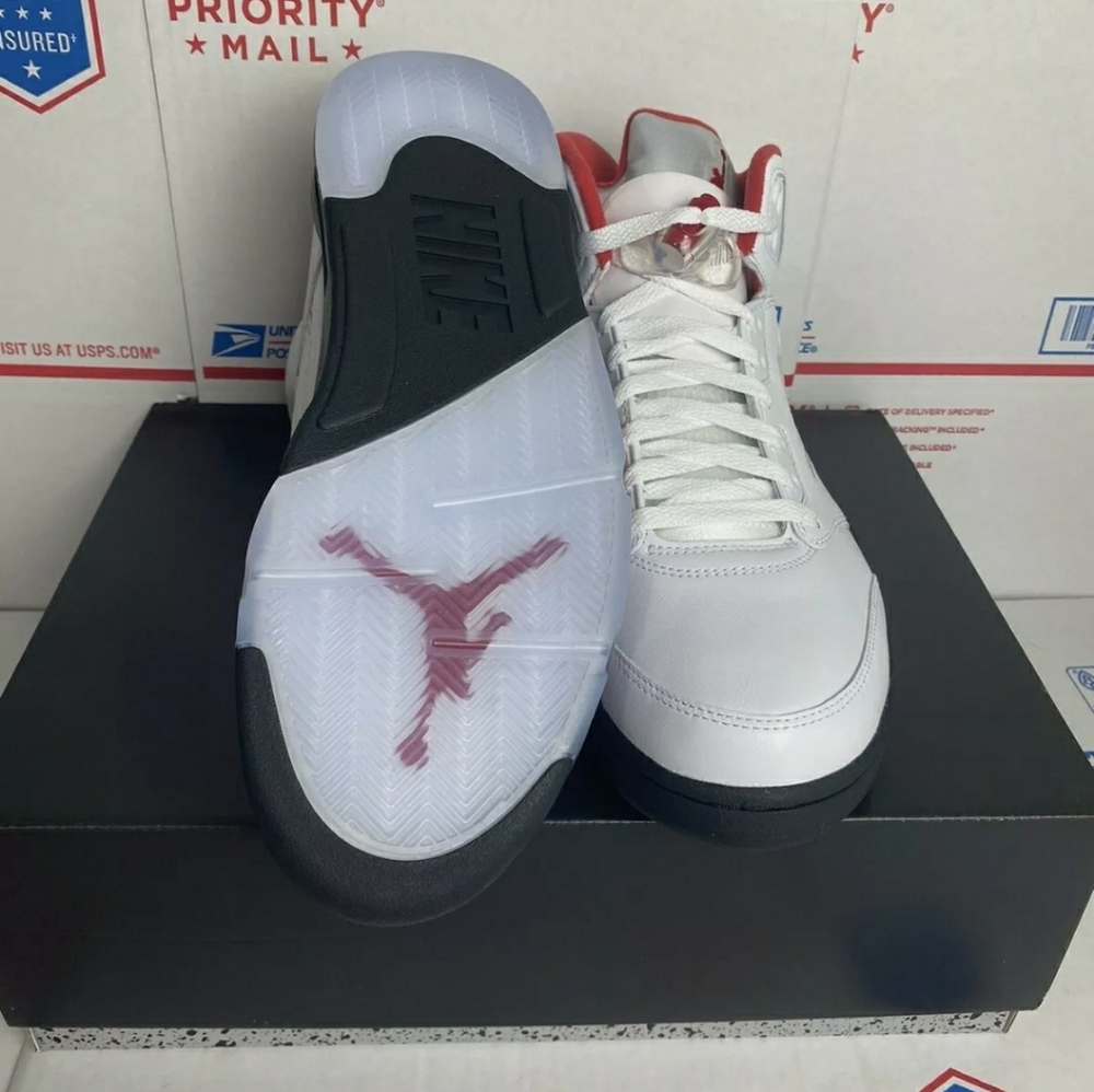 🚫SOLD!🚫Jordan Retro 5 FireRed with PROOF! 10 - Picture 6 of 8